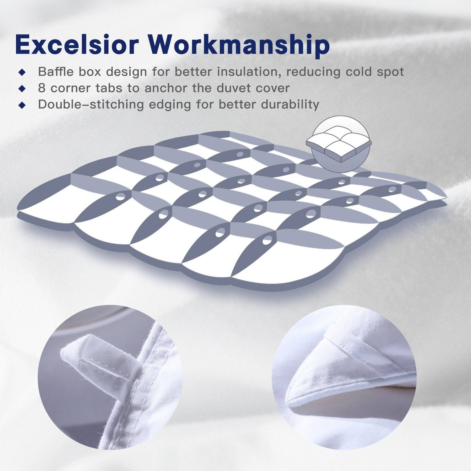 Fusion Goose Down Comforter - Warmkiss
