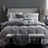 Fusion Winter Goose Down Comforter Grey - Warmkiss