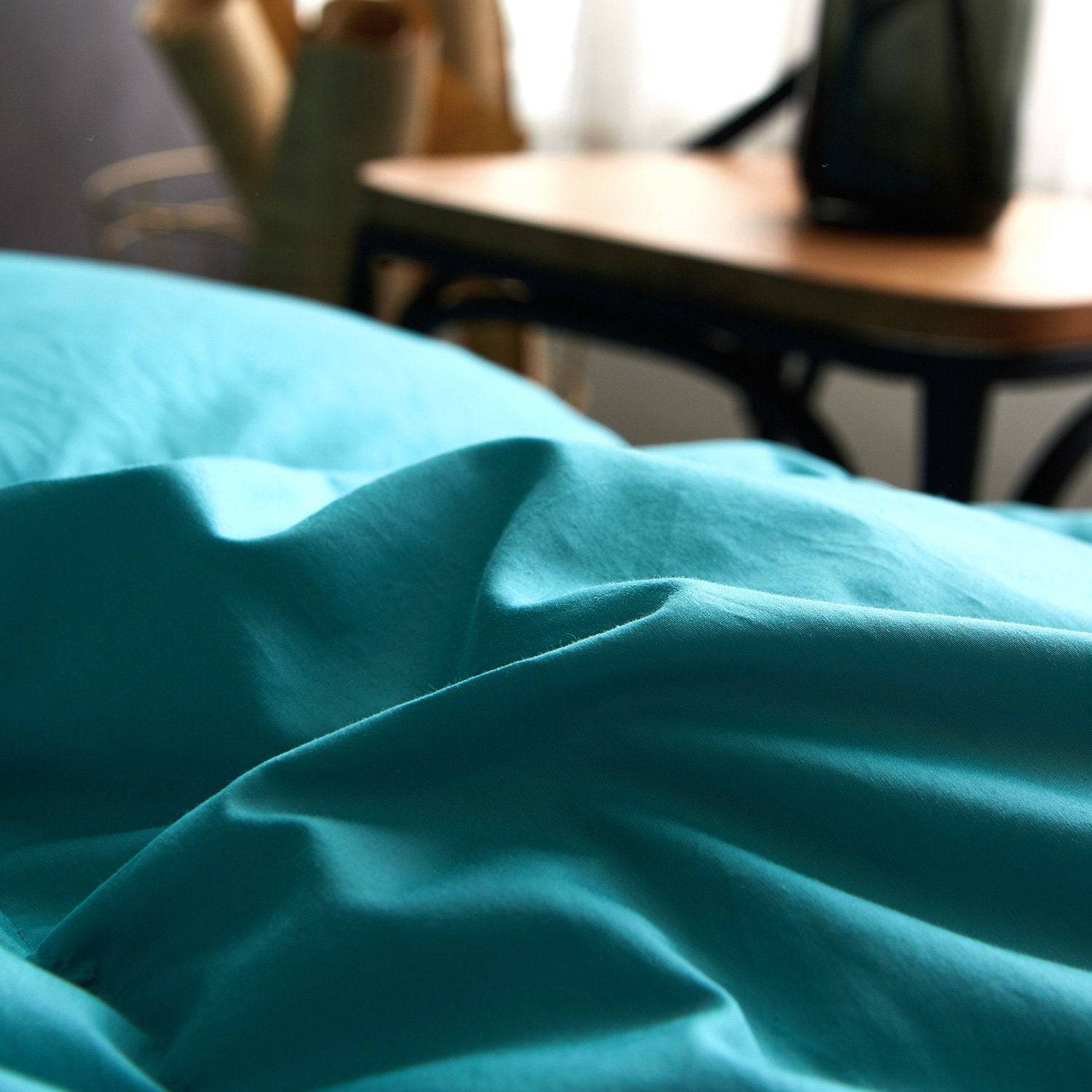 Fusion Winter Goose Down Comforter Turquoise - Warmkiss