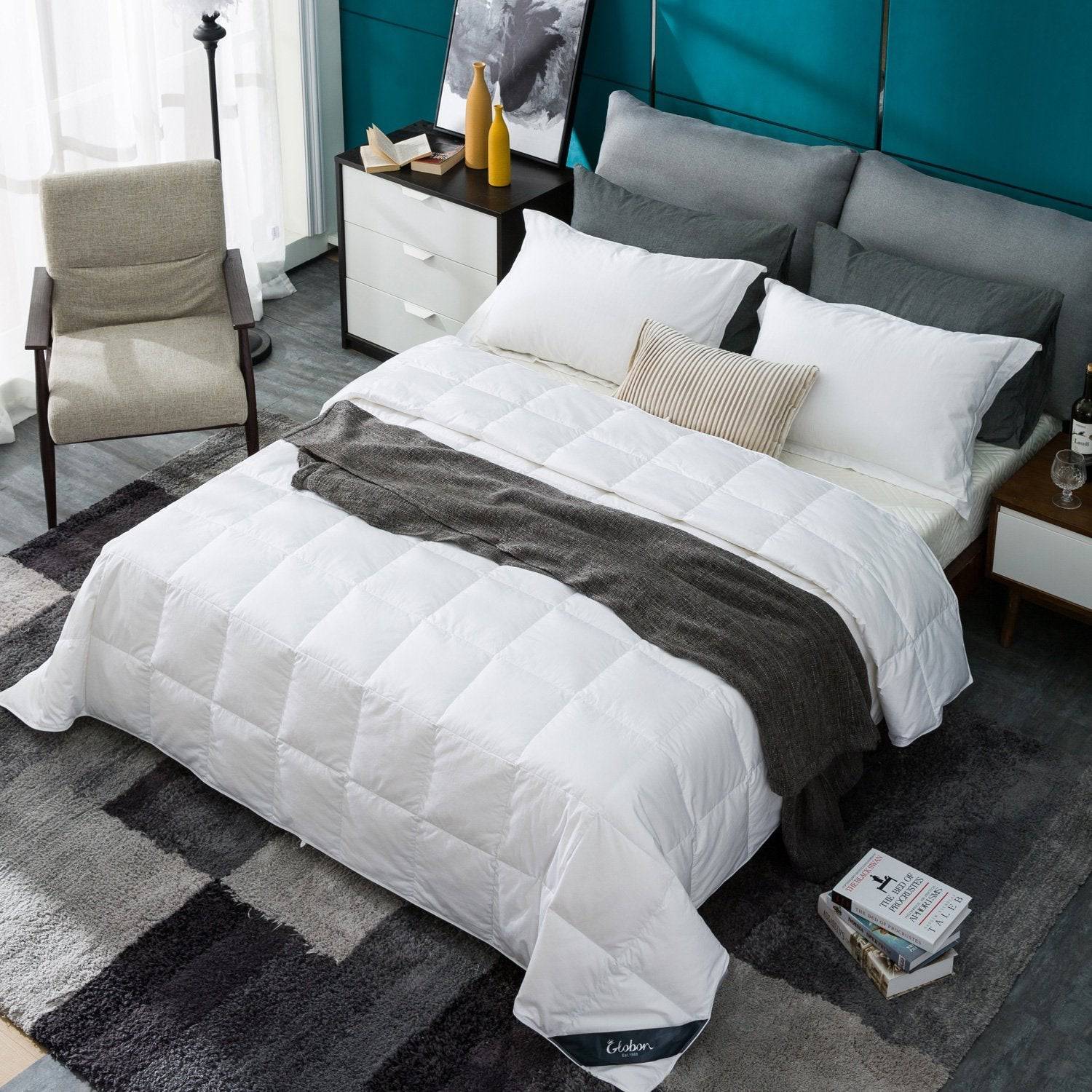 Texcote Goose Down Comforter Blanket - Warmkiss