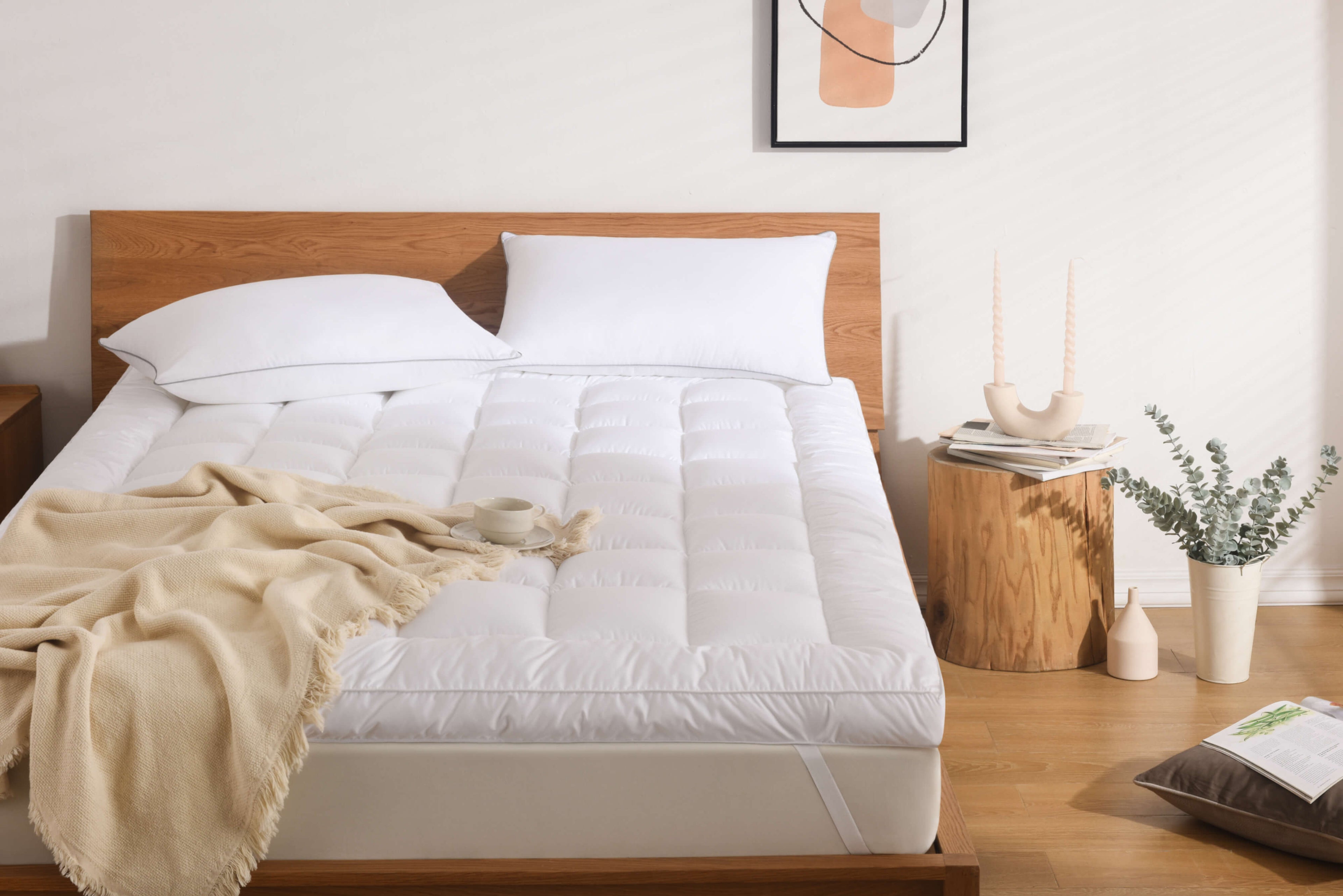 BreezeRest Cooling  Mattress Topper - Warmkiss