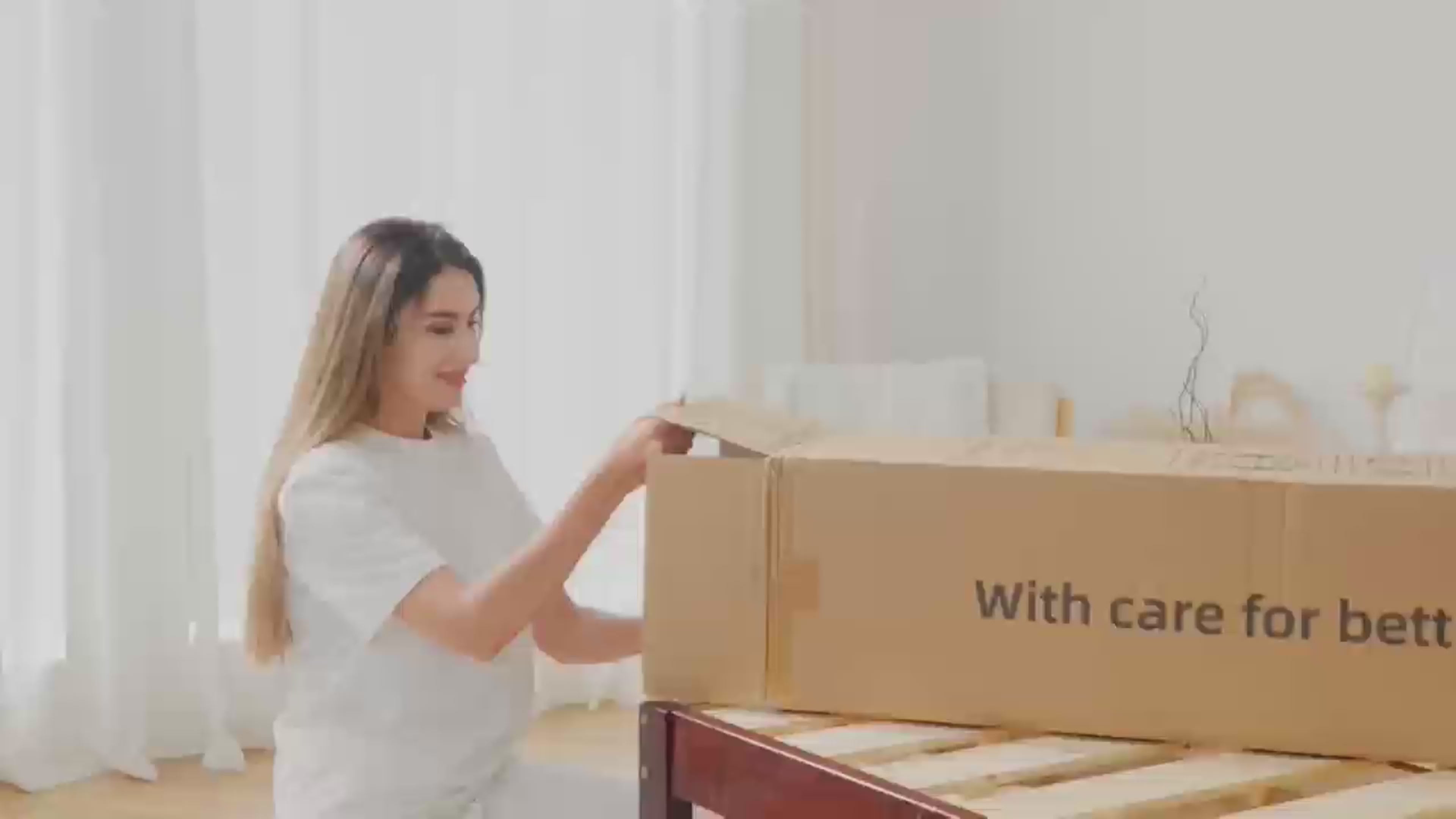 ELEMUSE Medium Firm Memory Foam Mattress - Cooling Gel, CertiPUR-US Certified, Bed-in-a-Box