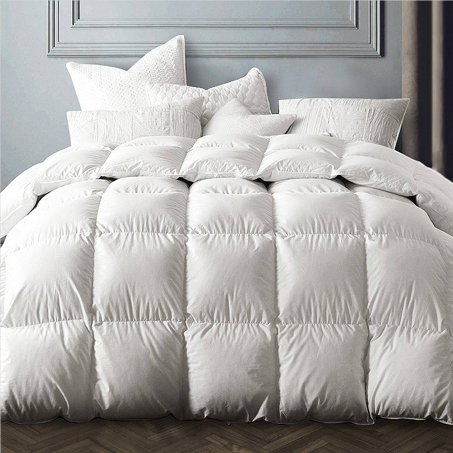 Goose feather deals comforter