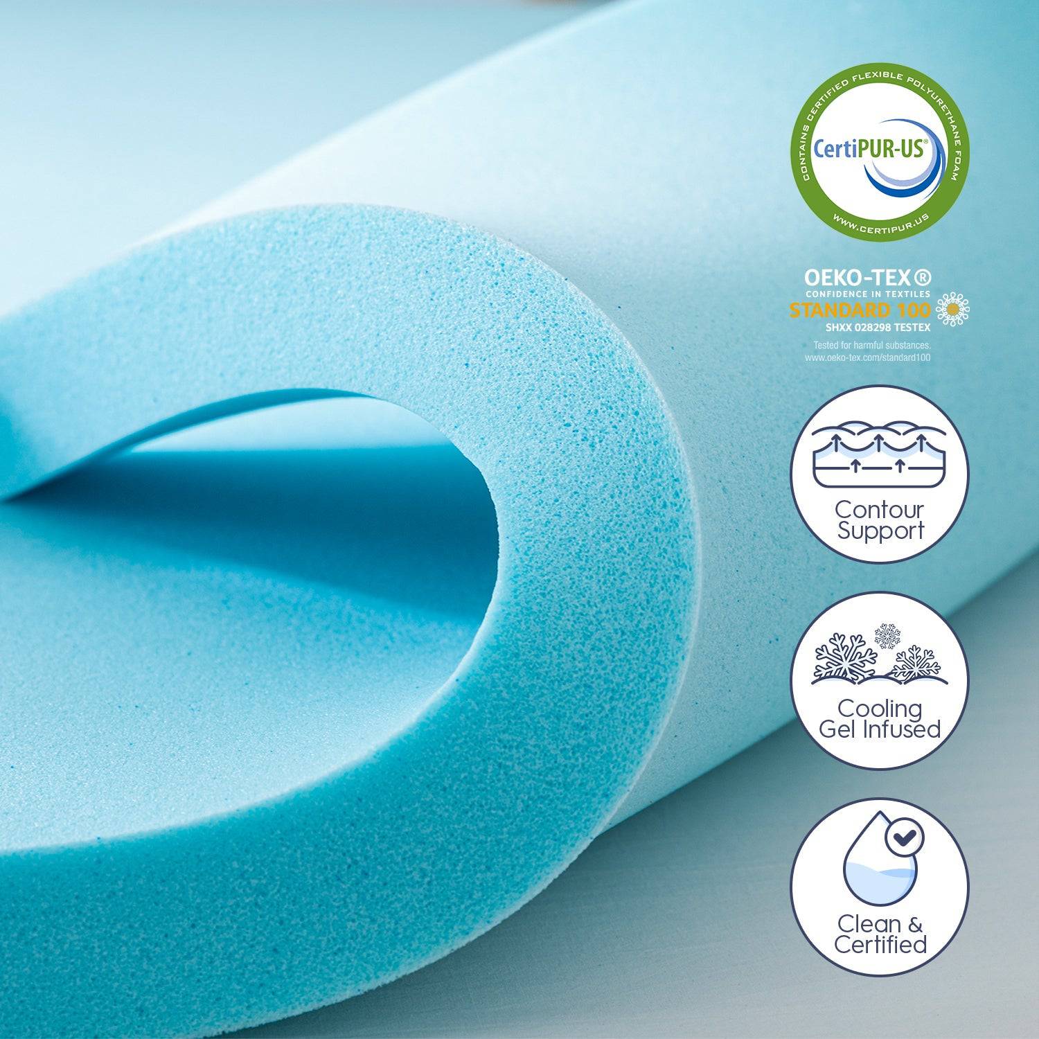 How to clean a foam mattress topper